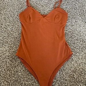 Urban Outfitters Rust Bodysuit
